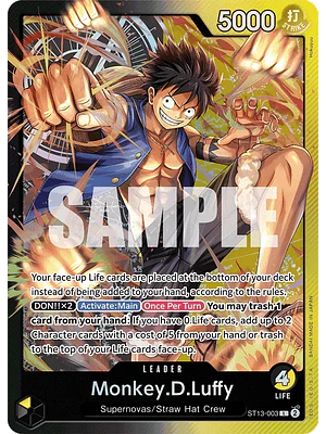 MONKEY.D.LUFFY ST13-003