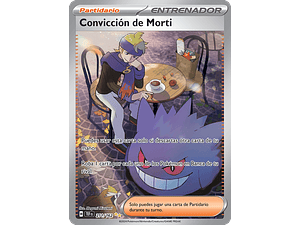 CONVICCION DE MORTI 211/162 - Singles Pokemon