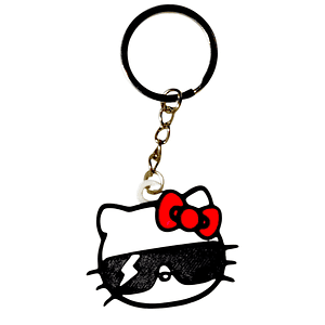 LLAVERO KEYCHAIN HELLO KITTY 