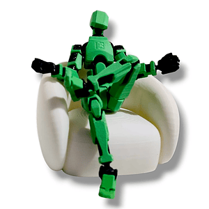 SOFÁ 3D PARA DUMMY 13 ESCALA 1:13 (ACCESORIO DECORATIVO)