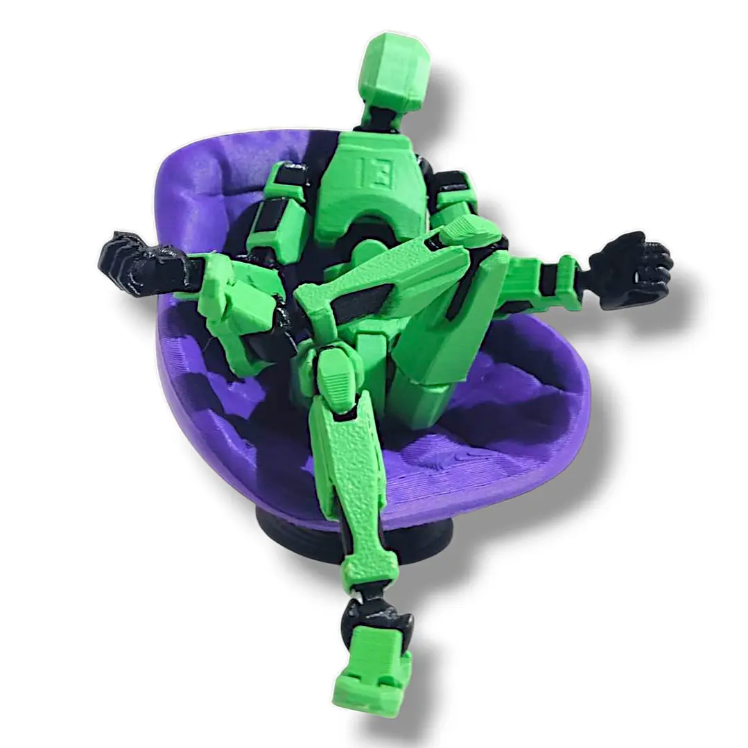SILLÓN PÚRPURA PARA TITAN 13 ESCALA 1:13 (ACCESORIO DE COLECCIÓN) 1