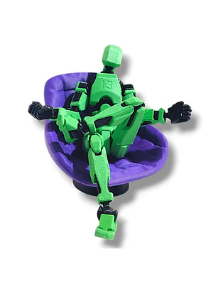 SILLÓN PÚRPURA PARA TITAN 13 ESCALA 1:13 (ACCESORIO DE COLECCIÓN)