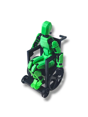  SILLA DE RUEDAS PARA MISION TITAN 13 ESCALA 1:13 