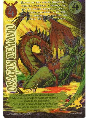 DRAGÓN DEMONIO (LPE4 - MR)