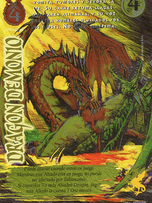DRAGÓN DEMONIO (LPE4 - MR)