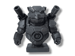 BLASTOISE MECHA FIGURA 3D