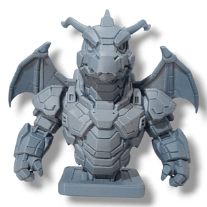 DRAGONITE MECHA FIGURA 3D