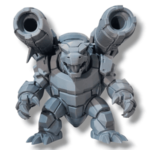 BLASTOISE MECHA FIGURA 3D