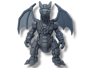 CHARIZARD MECHA FIGURA 3D
