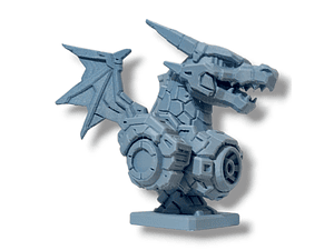 CHARIZARD MECHA BUSTO FIGURA 3D