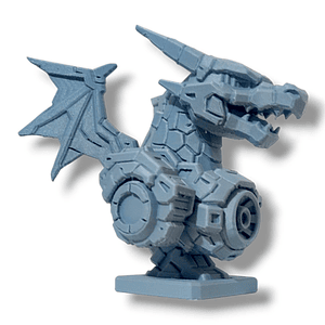 CHARIZARD MECHA BUSTO FIGURA 3D