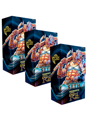 KIT DE BATALLA SETH X3 - DOMINIOS DE RA ANIVERSARIO