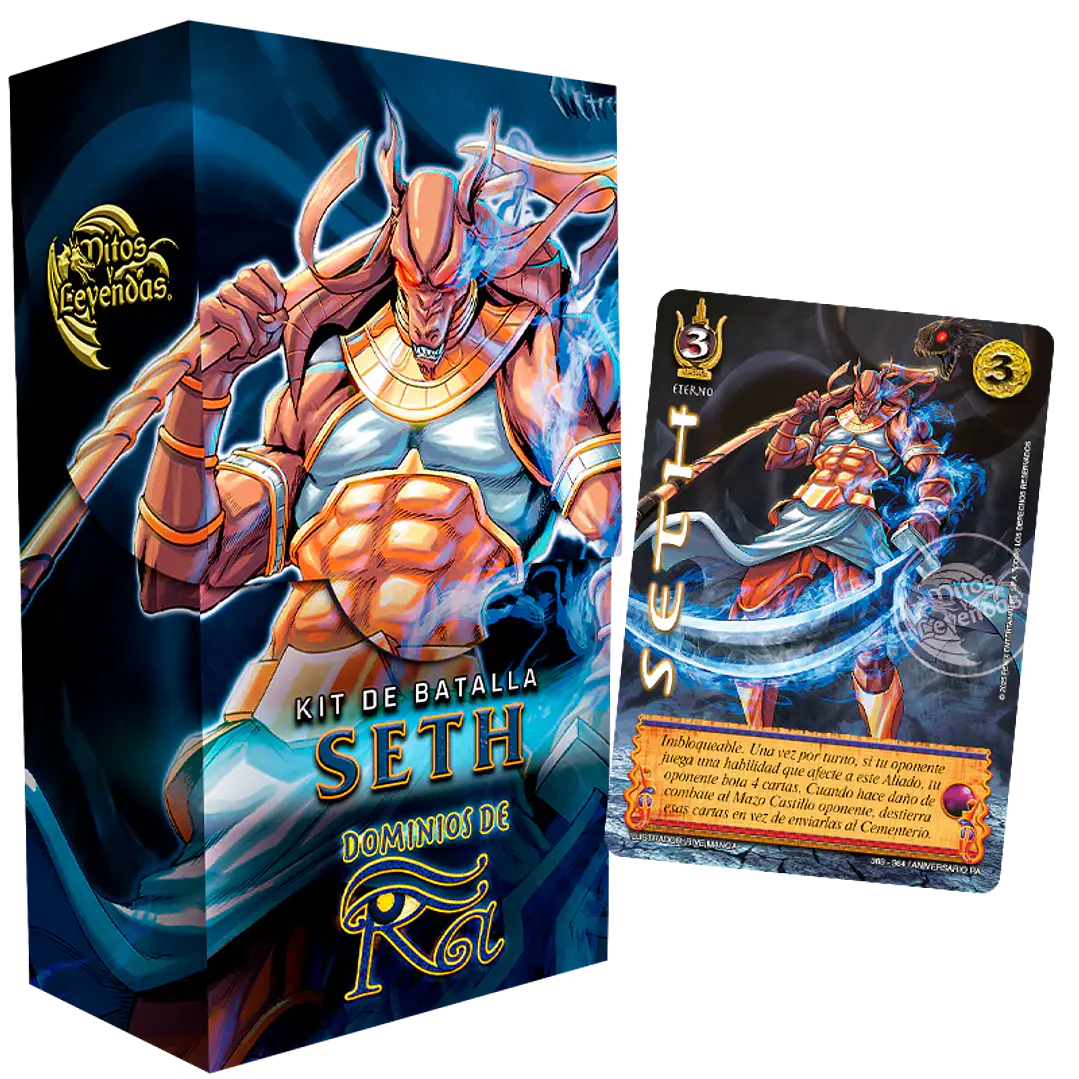 KIT DE BATALLA SETH X3 - DOMINIOS DE RA ANIVERSARIO 2