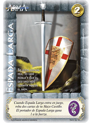 ESPADA LARGA (TKPB23 - FE SIN LIMITE)