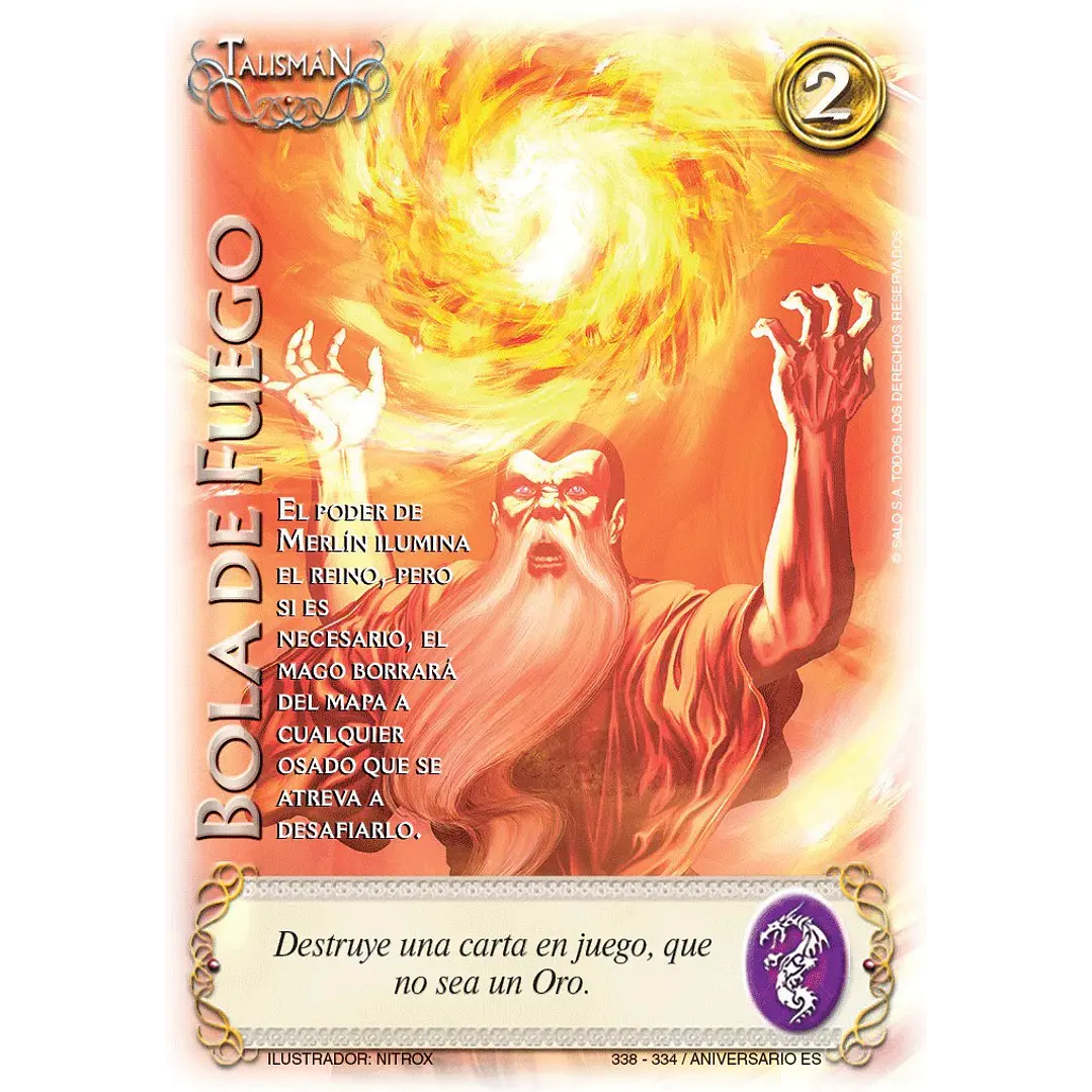 BOLA DE FUEGO ANIVERSARIO ES  1