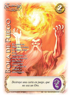 BOLA DE FUEGO ANIVERSARIO ES 