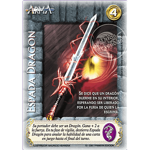 ESPADA DRAGÓN ANIVERSARIO ES