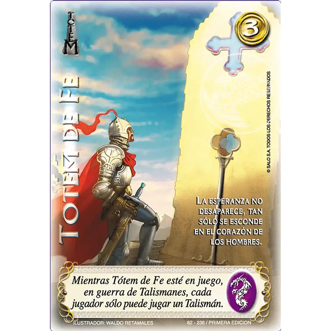 TOTEM DE FE ANIVERSARIO ES 1