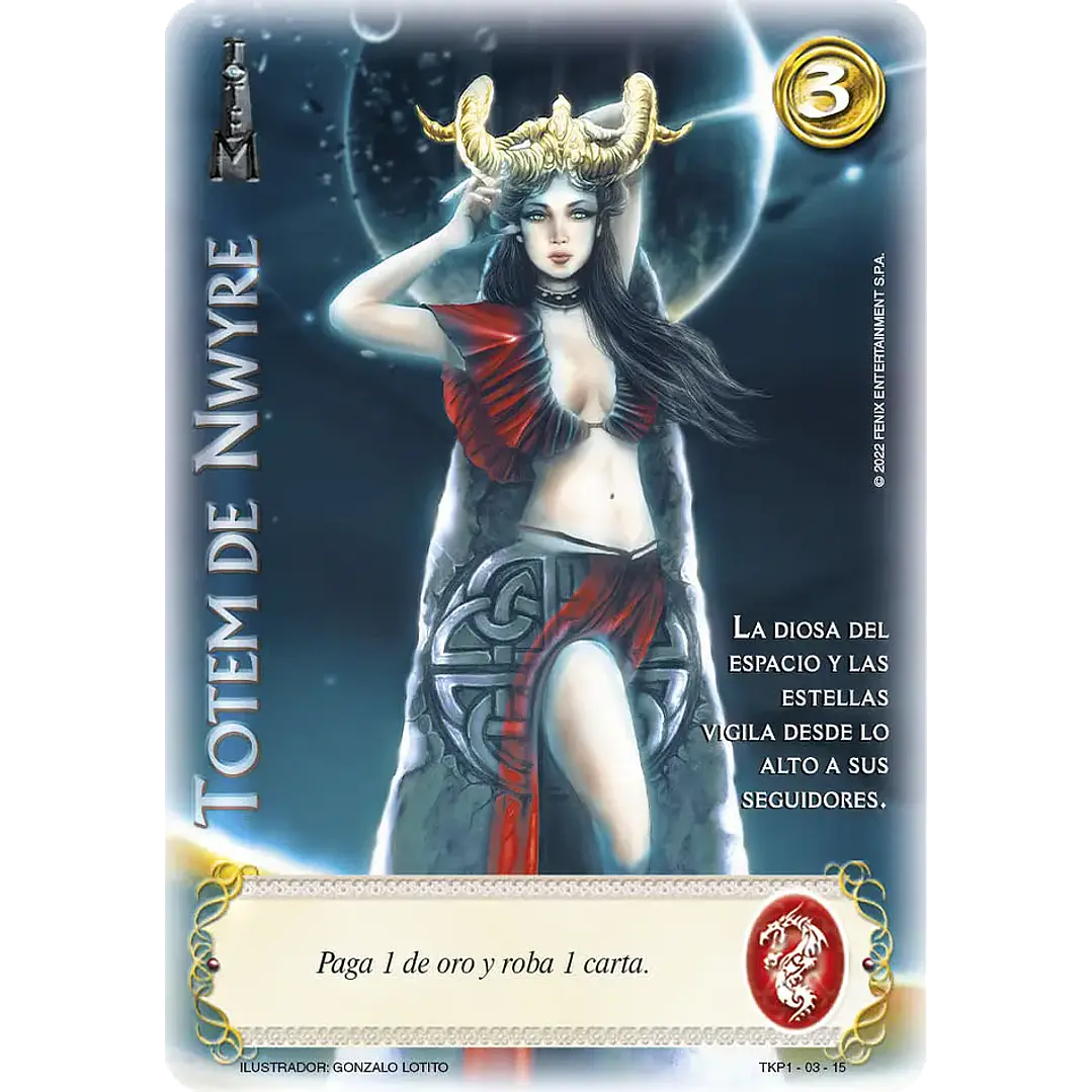 TOTEM DE NWYRE (TKPB23 - DRAGON DORADO) 1