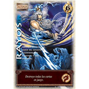 RAYOS - SINGLES MITOS Y LEYENDAS