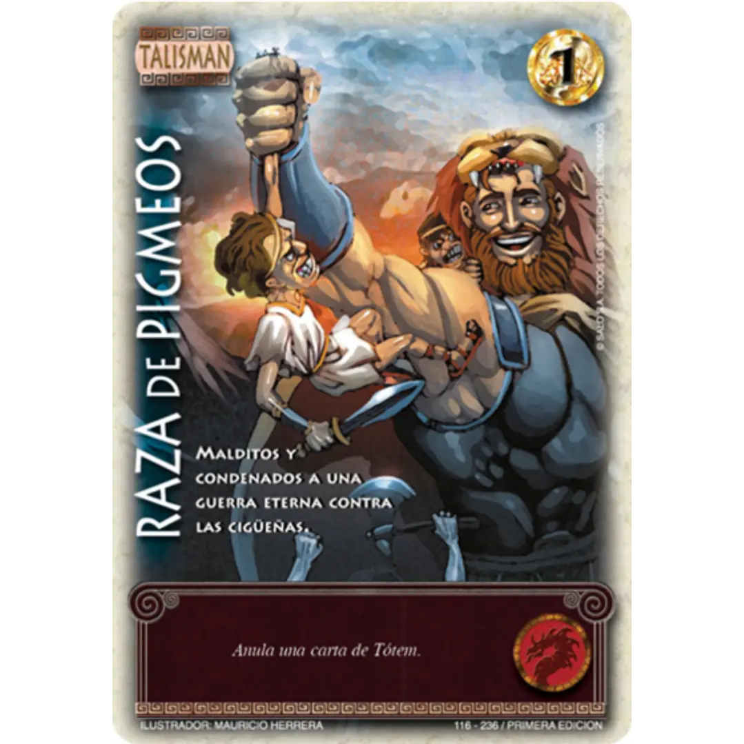 RAZA DE PIGMEOS FOIL 1
