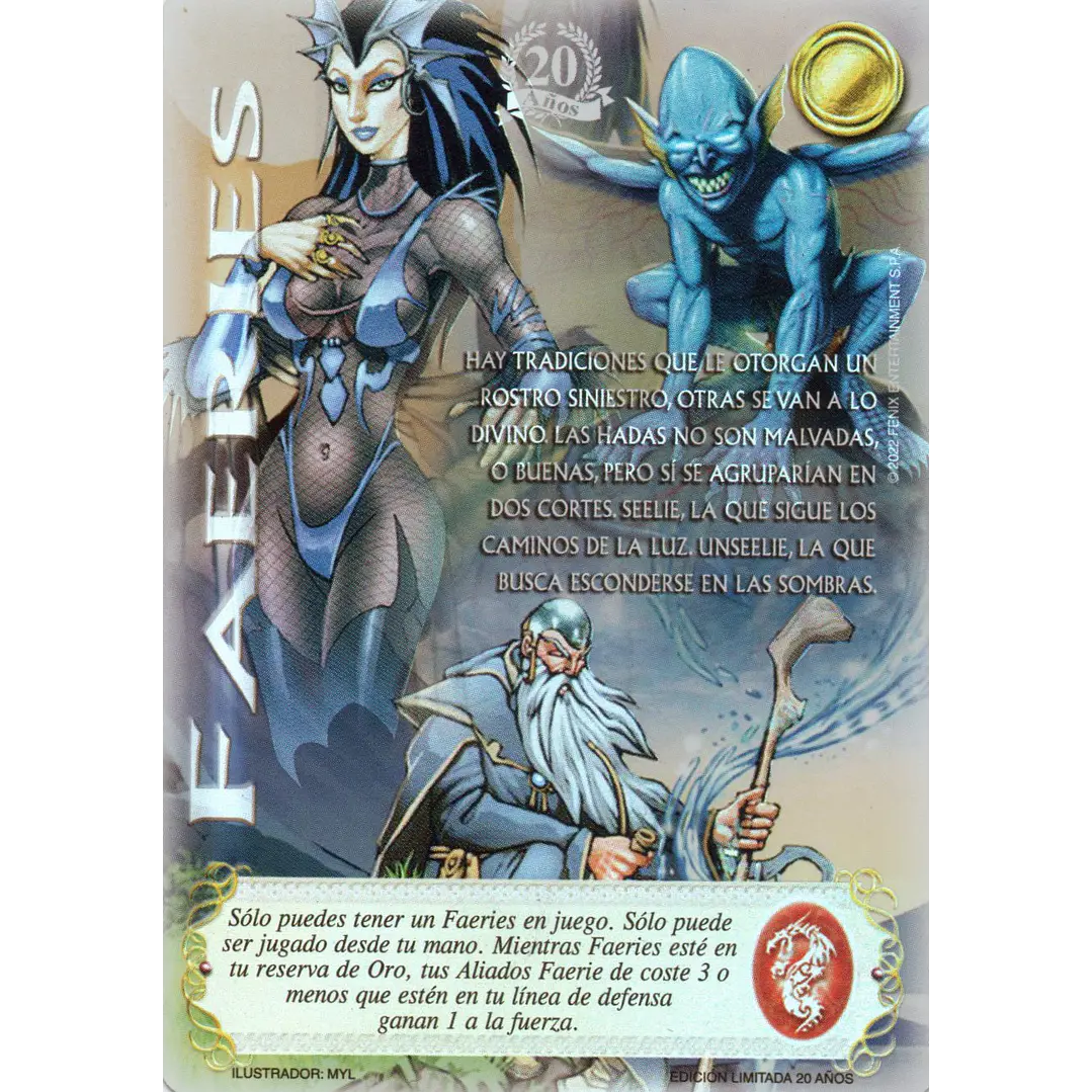 FAERIES - EDICION LIMITADA 20 AÑOS 1