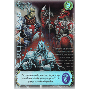 CRUZADAS - CARTA PROMO