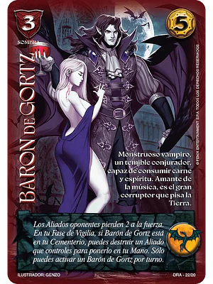 BARON DE GORTZ (KIT DRÁCULA - PROMOCIONAL)