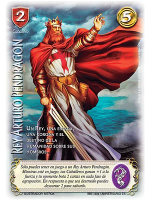REY ARTURO PENDRAGON ANIVERSARIO ES