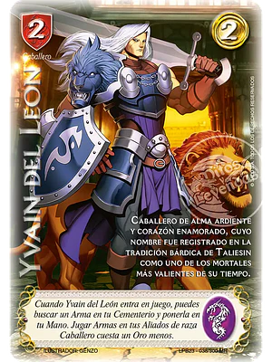 YVAIN DEL LEÓN (LEYENDAS PB 3.0 - MR)