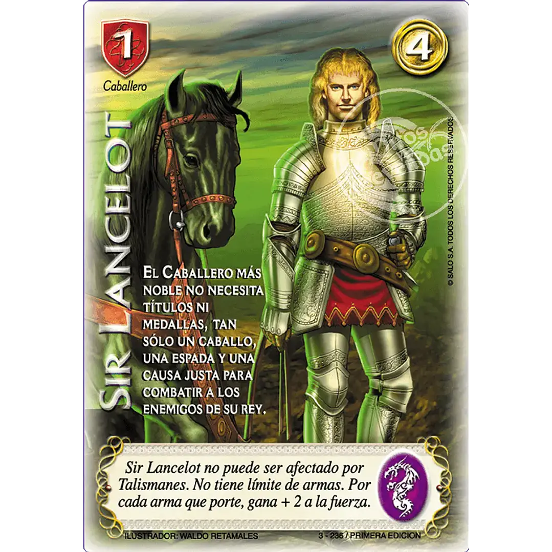 SIR LANCELOT - SINGLES MITOS Y LEYENDAS 1