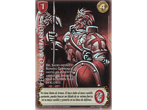 FEDERICO BARBA ROJA - CARTA PROMO