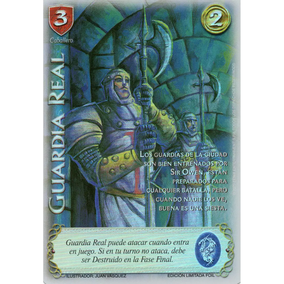 GUARDIA REAL - EDICION LIMITADA FOIL  1