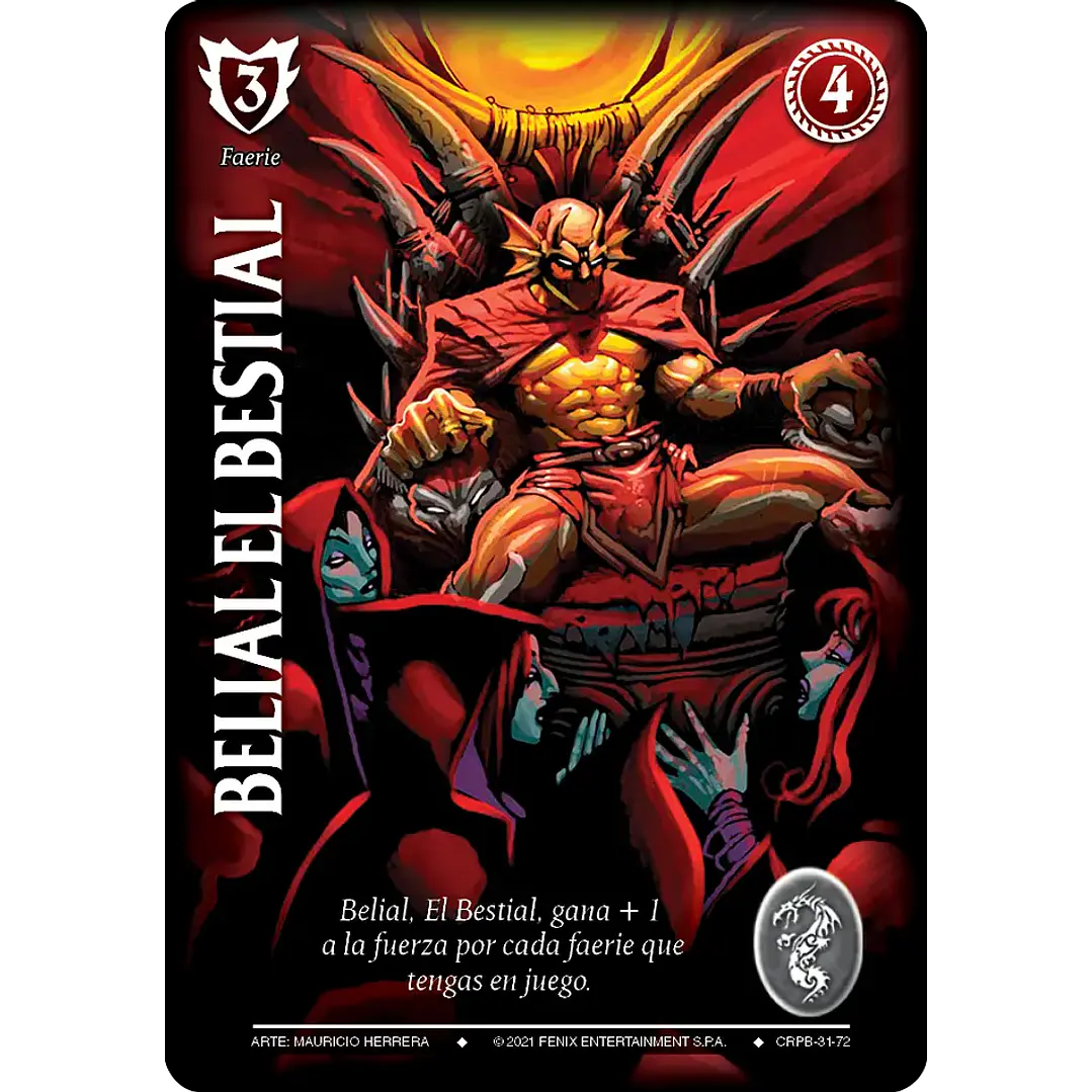 BELIAL EL BESTIAL (CRPB - FAERIE) 1
