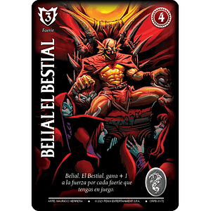 BELIAL EL BESTIAL (CRPB - FAERIE)
