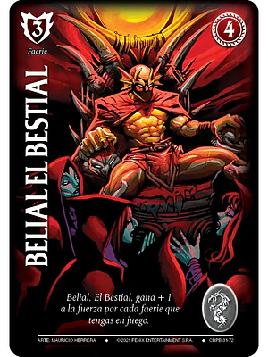 BELIAL EL BESTIAL (CRPB - FAERIE)