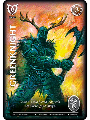 GREENKNIGHT (CRPB - FAERIE)