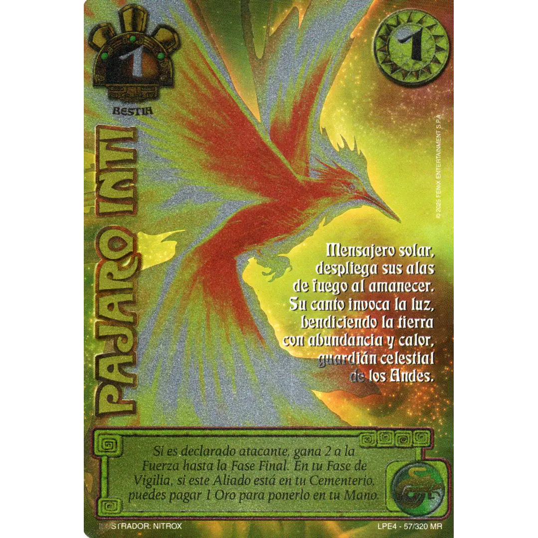 PÁJARO INTI (LPE4 - MR) 1