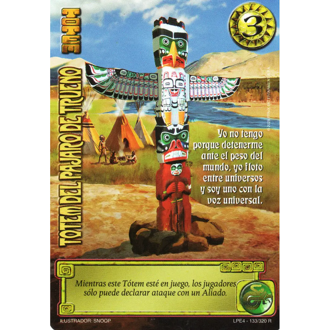 TÓTEM DEL PÁJARO DE TRUENO (LPE4 - REAL) 1