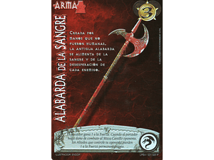 ALABARDA DE LA SANGRE (KIT PAGANO)