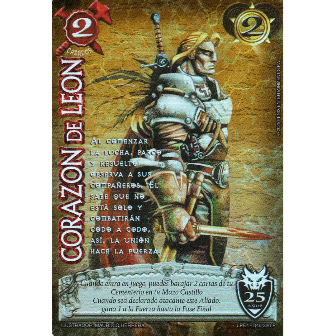 CORAZÓN DE LEÓN (ANIVERSARIO 25) 1