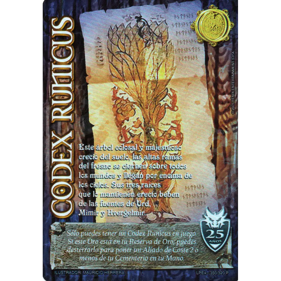 CODEX RUNICUS (ANIVERSARIO 25) 1