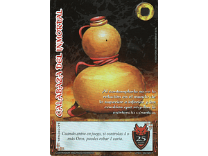 CALABAZA DEL INMORTAL (ANIVERSARIO 25)