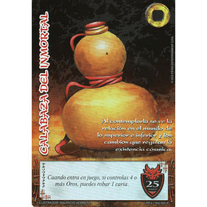 CALABAZA DEL INMORTAL (ANIVERSARIO 25)