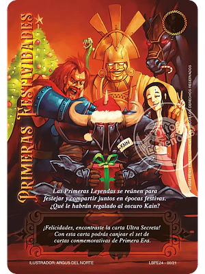 PRIMERAS FESTIVIDADES (LBPE24 - ULTRA SECRETA)