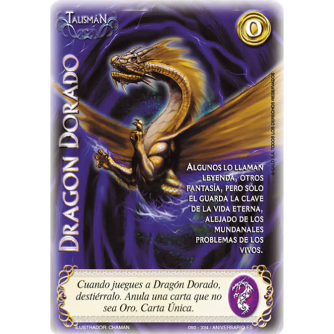 DRAGON DORADO REWORK (CLASICO ESP) 1