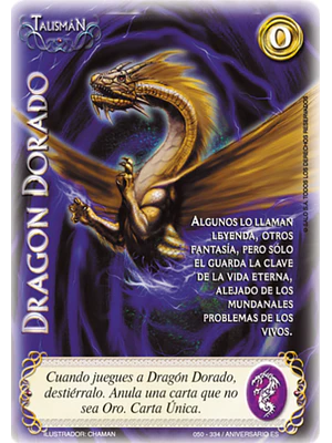 DRAGON DORADO REWORK (CLASICO ESP)