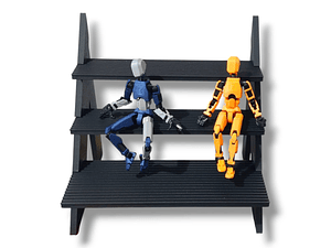 REPISA ESCALONADA 3D – 18 X 20 X 15 CM (ACCESORIO DE EXHIBICIÓN)