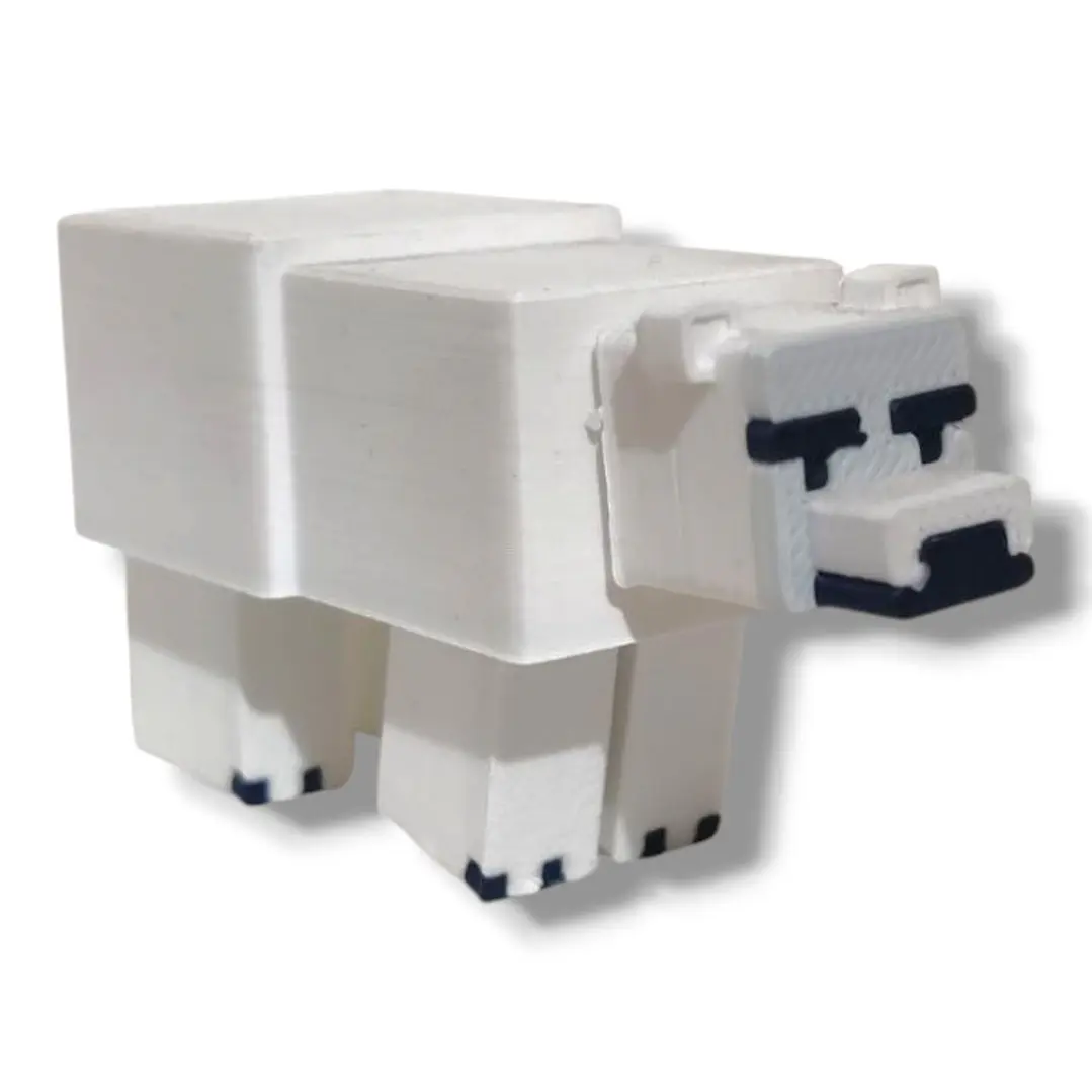 FIGURAS / OSO POLAR MINECRAFT 1