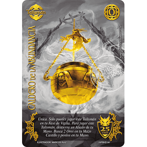 CALDERO DE LA ABUNDANCIA 25 AÑOS ANIVERSARIO MYL 